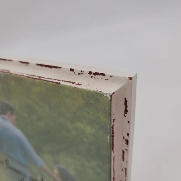 Wooden Dad Son Picture Frame Let Me Tell You ... Love Herman Christhomas 10"x12" - Picture 10 of 10